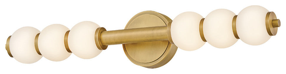 Hinkley Trigo Large Led Sconce, Lacquered Brass