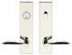 Stratus Lever, Tubular Entry, Single Cylinder, RH, Polished Stainless Steel
