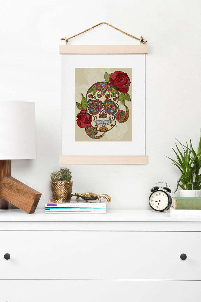 Deny Designs Valentina Ramos Sugar Skull Art Print