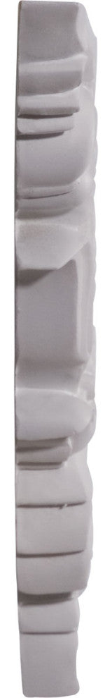 8 5/8"W x 6 1/4"H x 5/8"D Flower Stair Bracket, Left