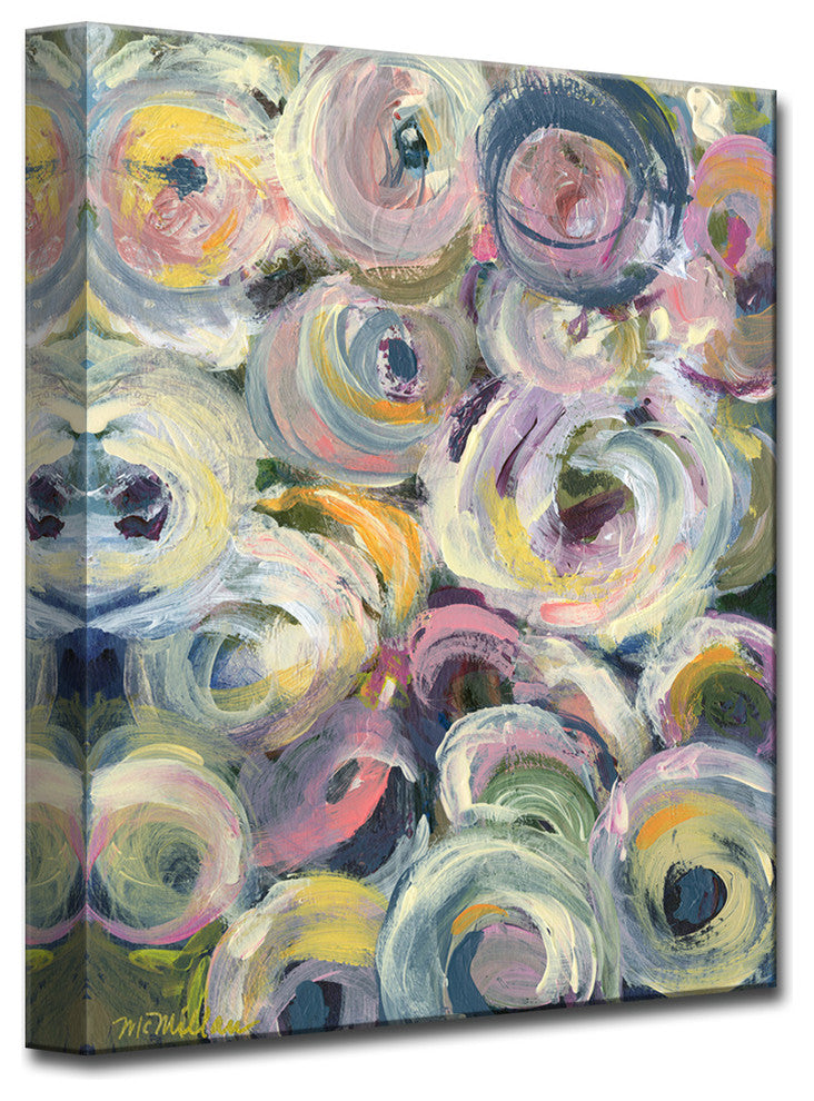 Spring Flowers' Canvas by Leslie Owens, 16"x20"