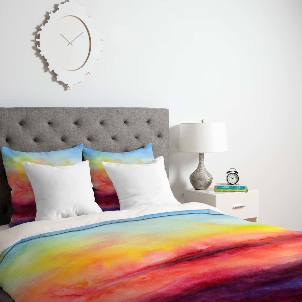 Deny Designs Jacqueline Maldonado Kiss Of Life Duvet Cover - Lightweight