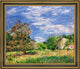 Alfred Sisley Orchard in Spring Framed Premium Canvas Print, 16"x20"