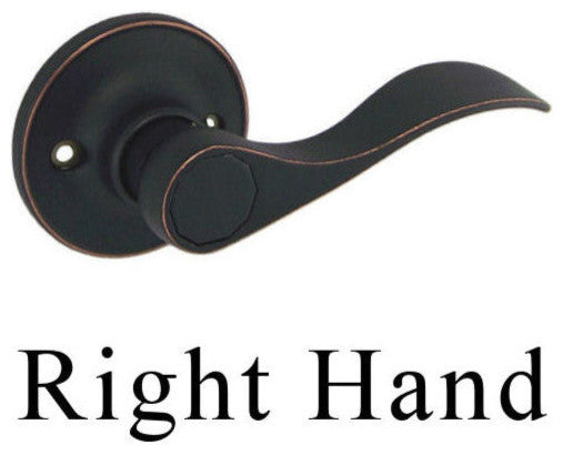 Kingston Dummy Lever, Oil Rubbed Bronze, Right-Hand