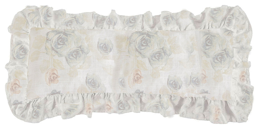 Rosaline Ruffled Pillow, 14x36