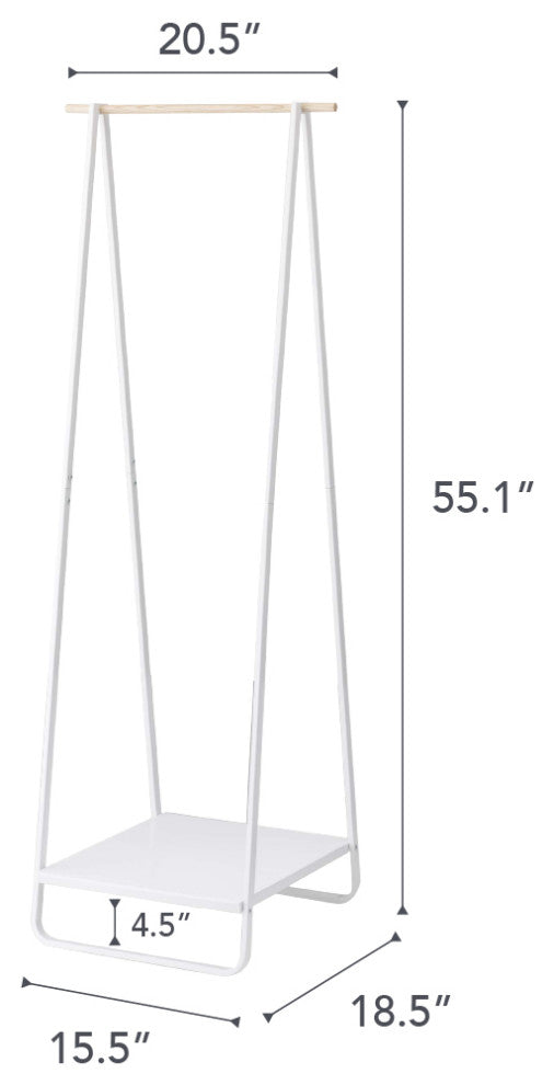Tower Freestanding Hanger, White