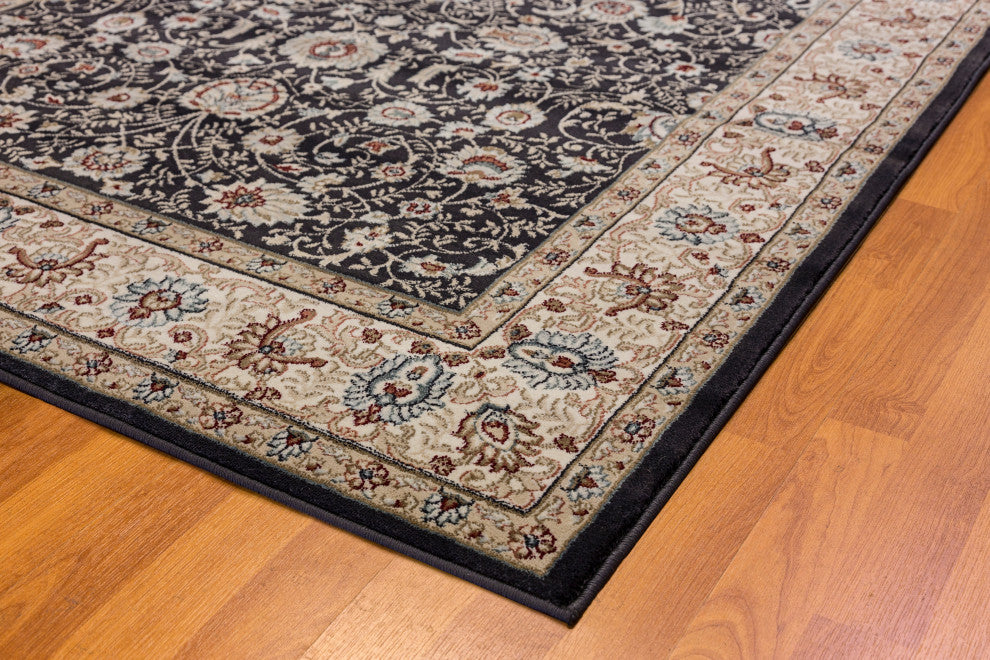 Melody Anthracite Rug, 5'3"x7'7"