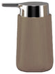 Acrylic Bathroom Soap Dispenser, Trixy, Taupe