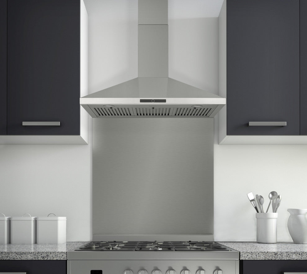 36" Convertible Wall Mount Pyramid Range Hood
