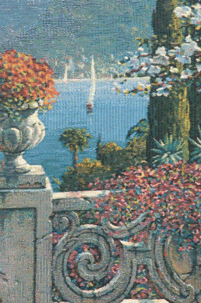 Italian Terrace Belgian Wall Tapestry