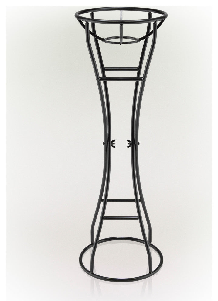 Alpine Gazing Globe Metal Stand, 24"Tall