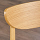 GDF Studio Molle Mid-Century Design Counter Stools, Green/Oak, Set of 2