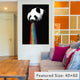 "Pandalicious" by Nicebleed, 40x26x1.5