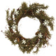 Pine and Snowflakes Wreath, 20"