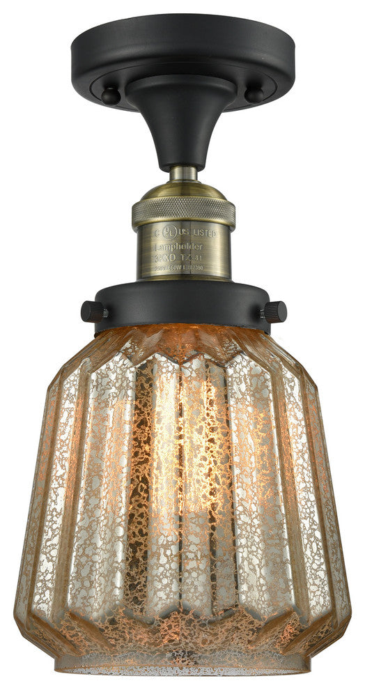 Innovations Lighting 517-1Ch-Bab-G146-Led 1 Light Dimmable Led Semi-Flush Mount