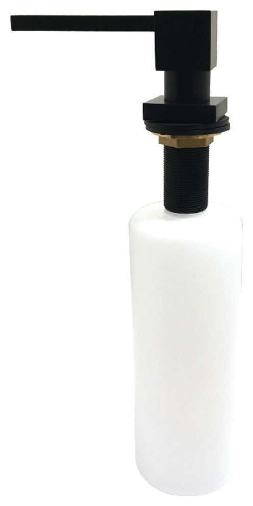 Kingston Brass Soap Dispenser, Matte Black