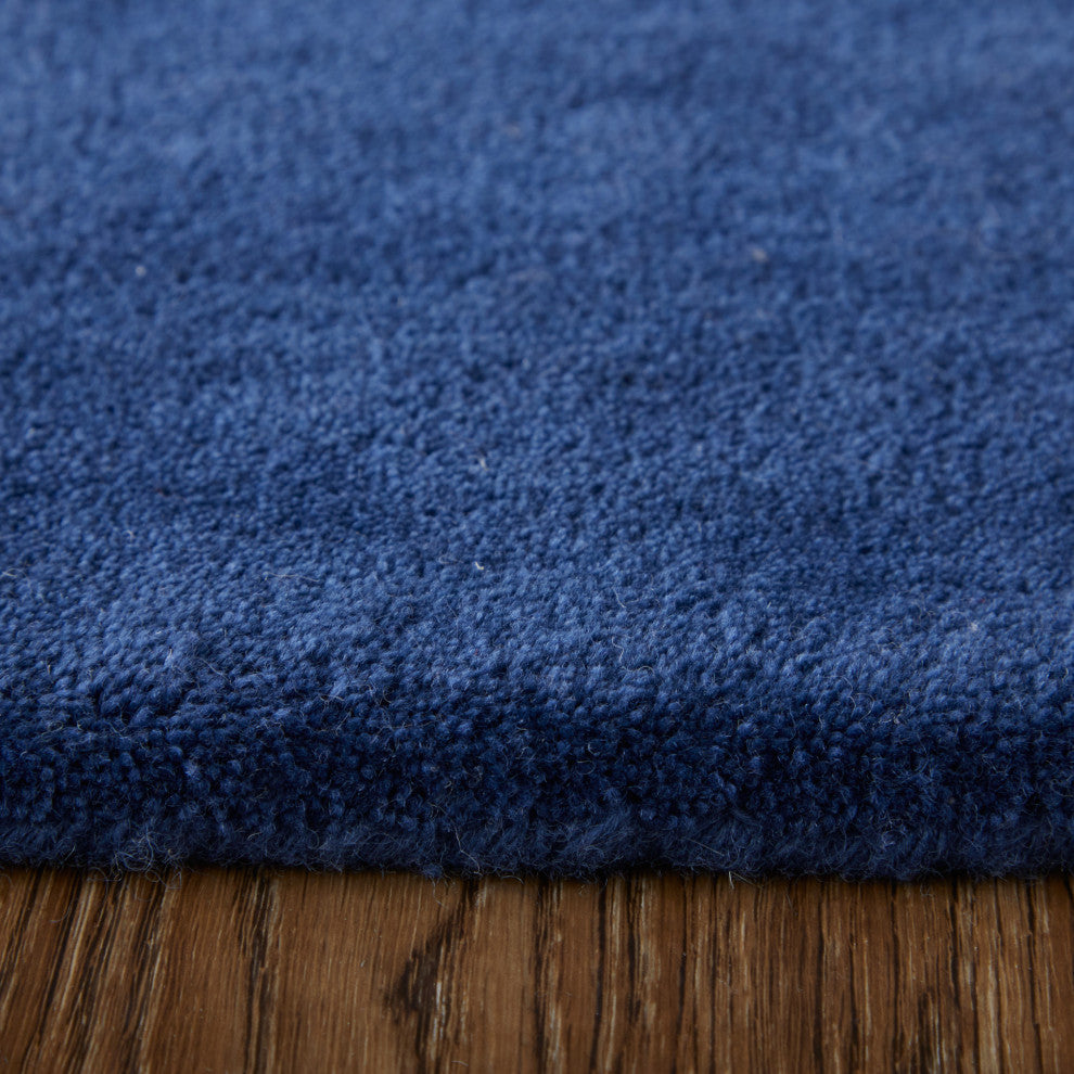 Katya 8990F Modern/Casual/Industrial Area Rug, Blue/Gray, 8'x10'