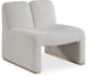 Alta Boucle Fabric Upholstered Accent Chair, Cream