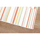 Plaza Lines Area Rug, Tropical, 6'7"x9'4"