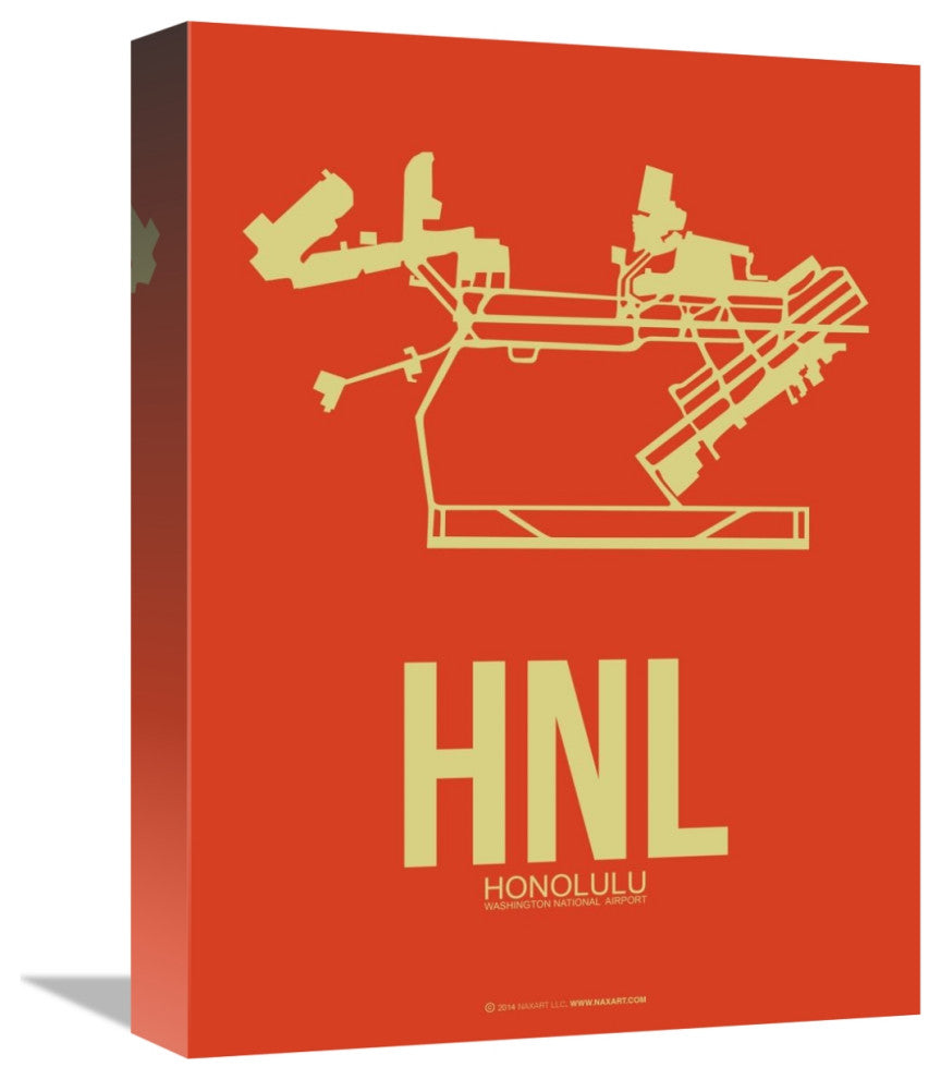"HNL Honolulu Airport 3" Fine Art Print