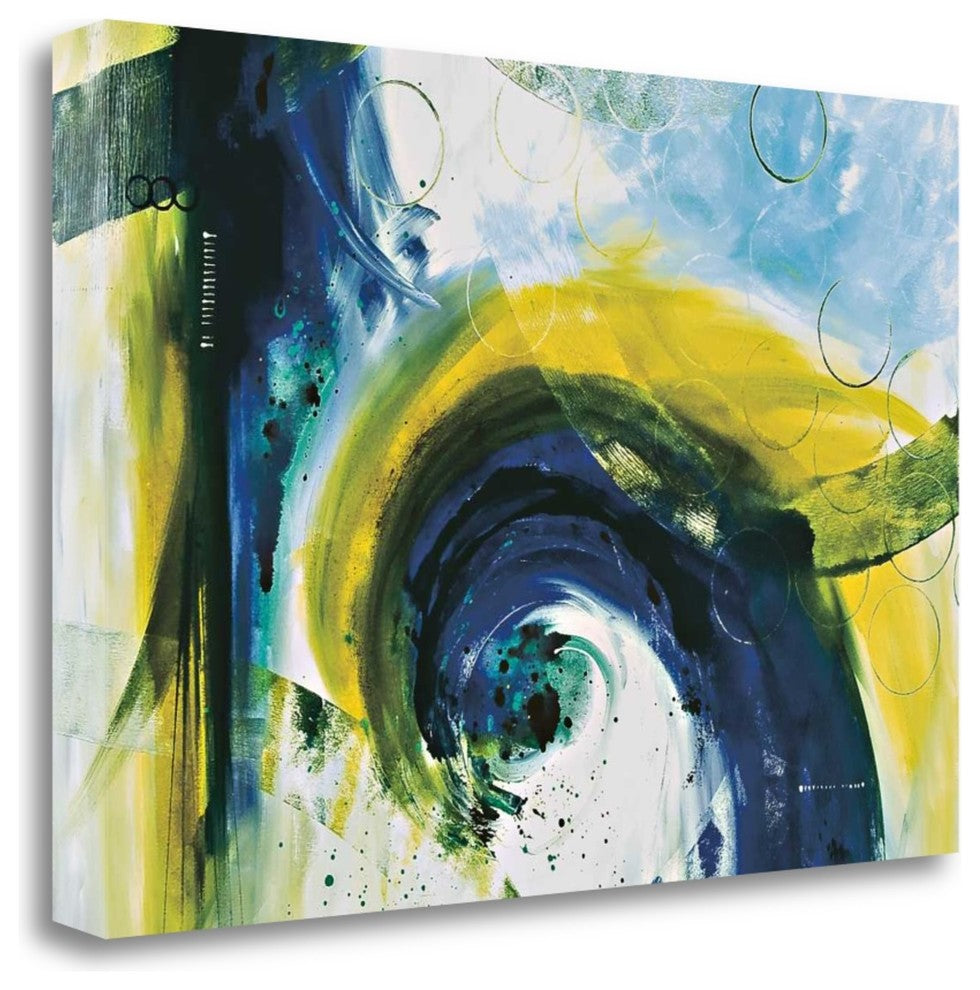 "Rainfall" By Julie Hawkins, Giclee Print on Gallery Wrap Canvas, Ready to Hang