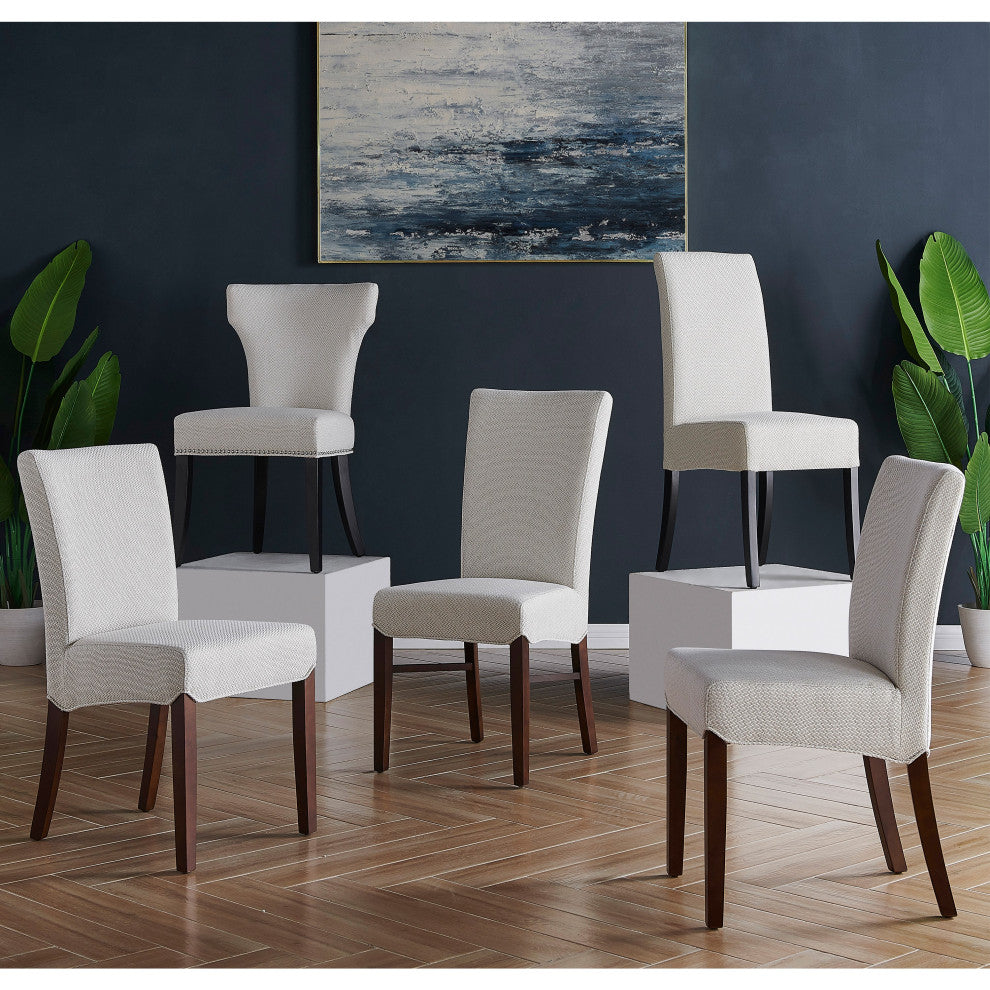 Valencia Dining Side Chair, Cardiff Cream, Fabric