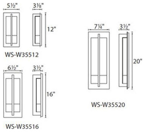 Modern Forms Omni LED Wall Light, Bronze, 12"