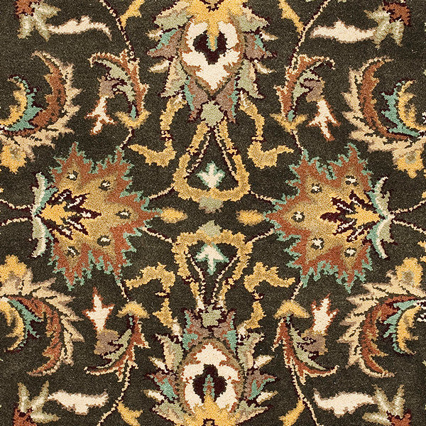 Safavieh Heritage Hg819A Black, Ivory Area Rug