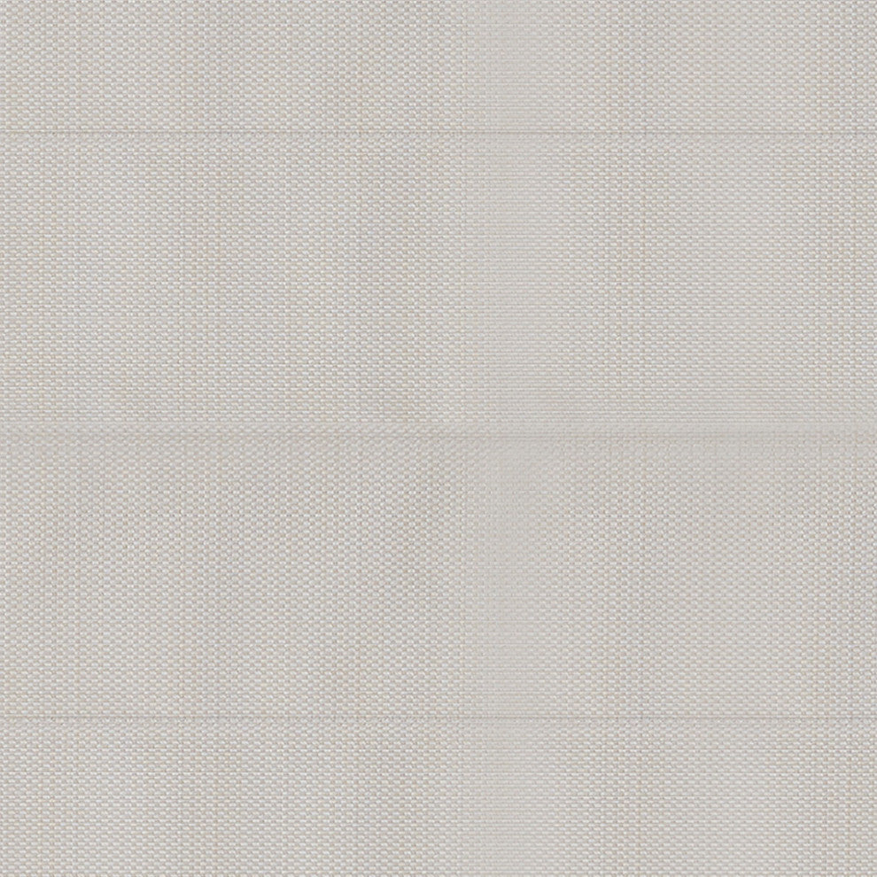 Madison Park Galen Basketweave Roman Shade, Ivory, 33"