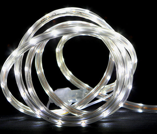 10' LED Indoor/Outdoor Christmas Linear Tape Lighting, Pure White