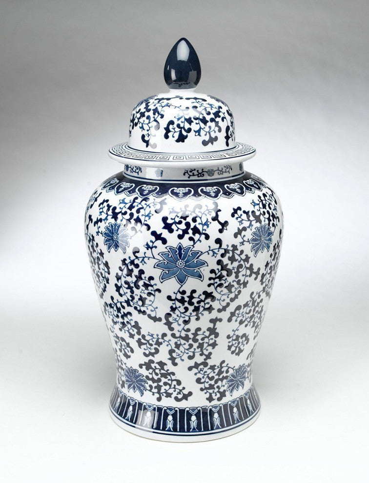 24" Porcelain Urn