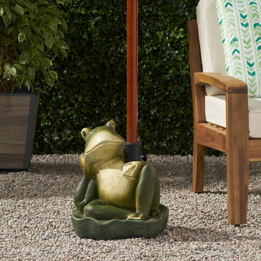 Santa Frog Umbrella Base