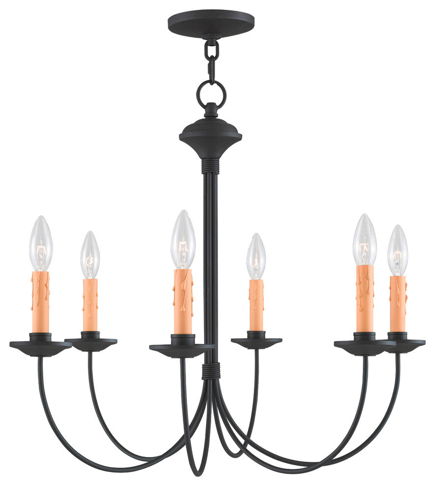 Heritage Chandelier, Black