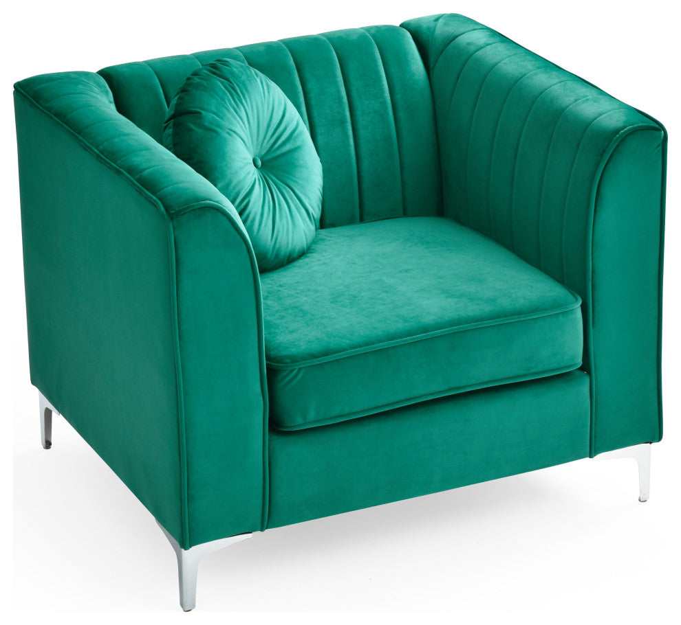 Delray Chair, Green