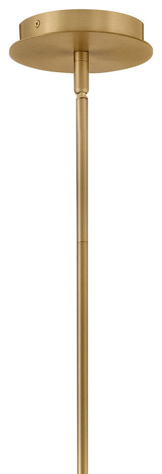 Fredrick Ramond Ombra Large Pendant, Lacquered Brass