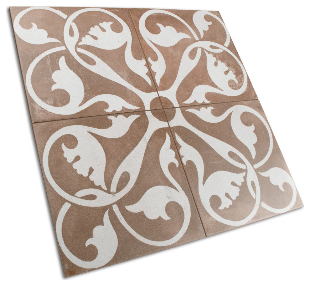 Kings Nouveau Ruby Ceramic Floor and Wall Tile
