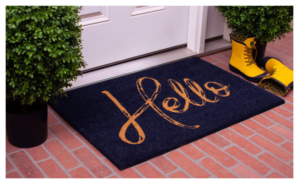Calloway Mills Canty Hello Doormat , 24"x36"