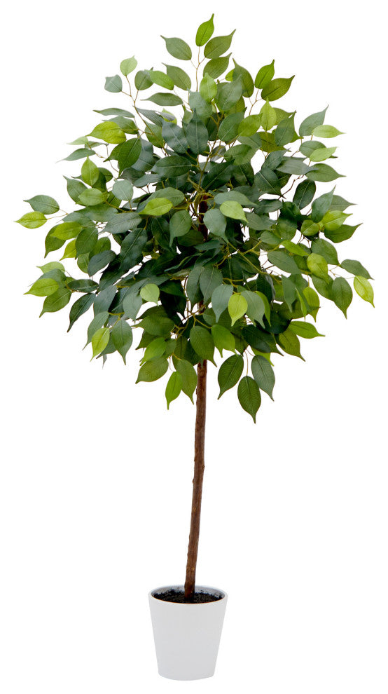 4ft. Artificial Ficus Tree with Decorative Planter
