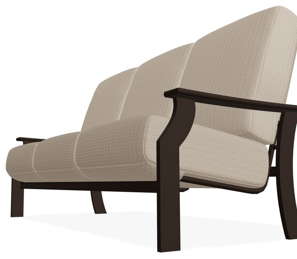 St. Catherine Deep Seat 3-Seat Outdoor Sofa, Bliss Sand/Kona
