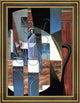 Juan Gris The Siphon - 18" x 24" Framed Premium Canvas Print