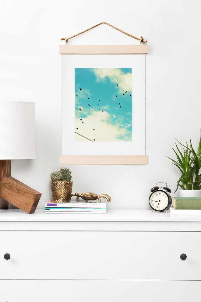 Deny Designs Shannon Clark Blue Skies Ahead Art Print