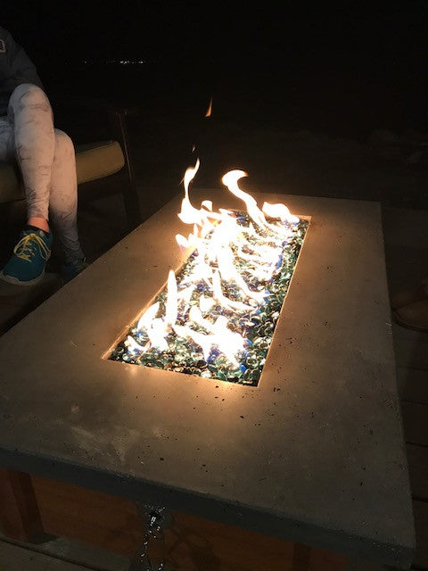 30" Low Profile H Burner and Complete Basic Propane Fire Pit Kit