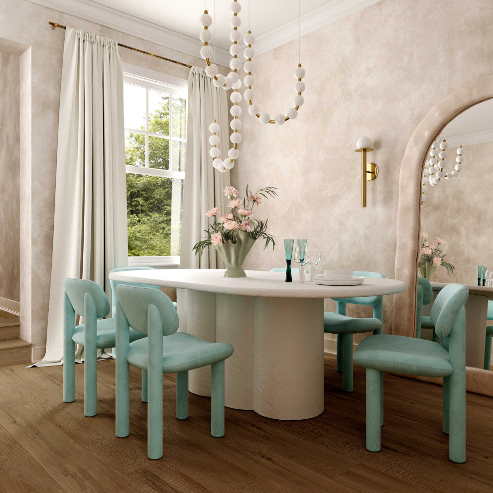 Elise Dining Chair, Pale Blue