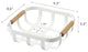 Tosca Fruit Basket, White