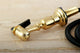 Gourmet Scape Kitchen Faucet Side Sprayer, Polished Brass