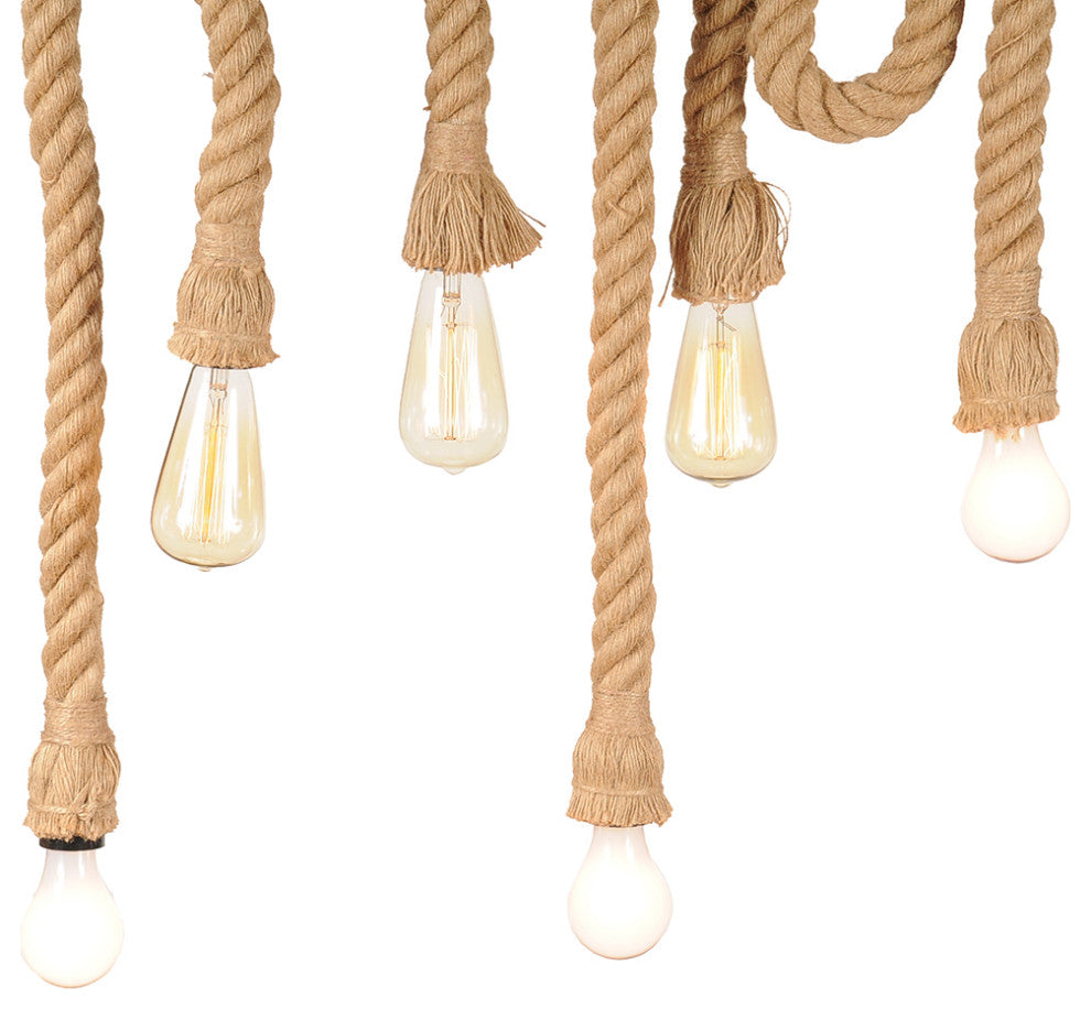 Medusa Pendant Lamp, 6 bulbs
