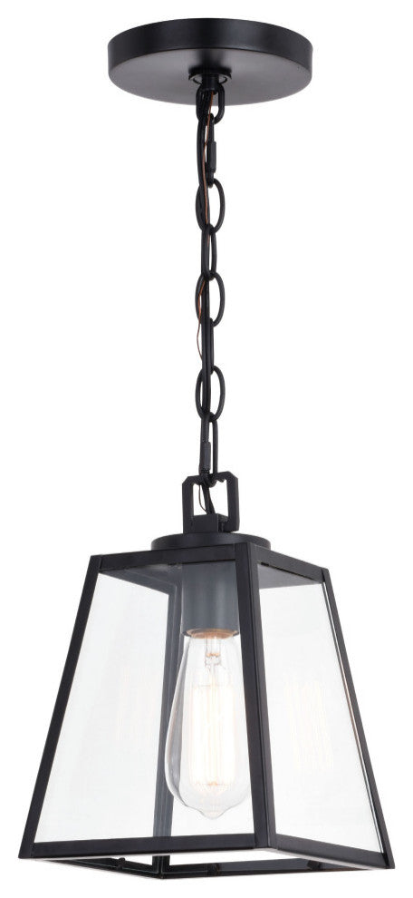 Grant 1 Light Mini Pendant Black