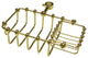 Kingston Brass 7" Riser Mount Soap Basket, Polished Brass