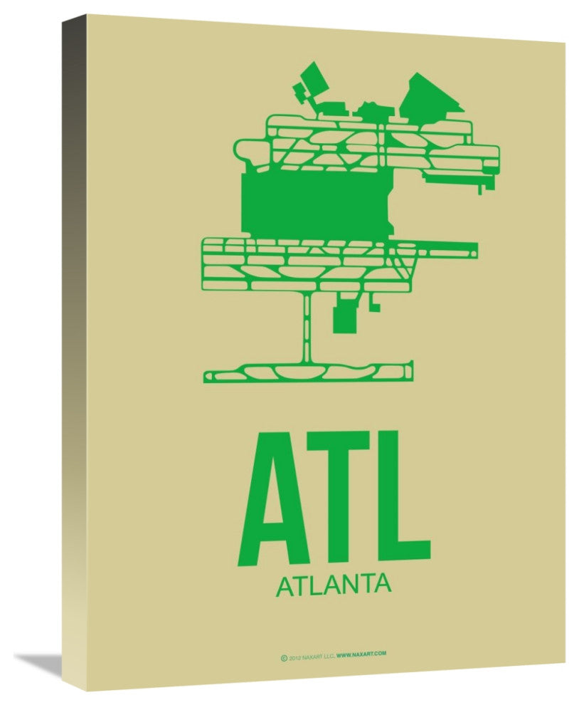 "ATL Atlanta Poster 1" Fine Art Print