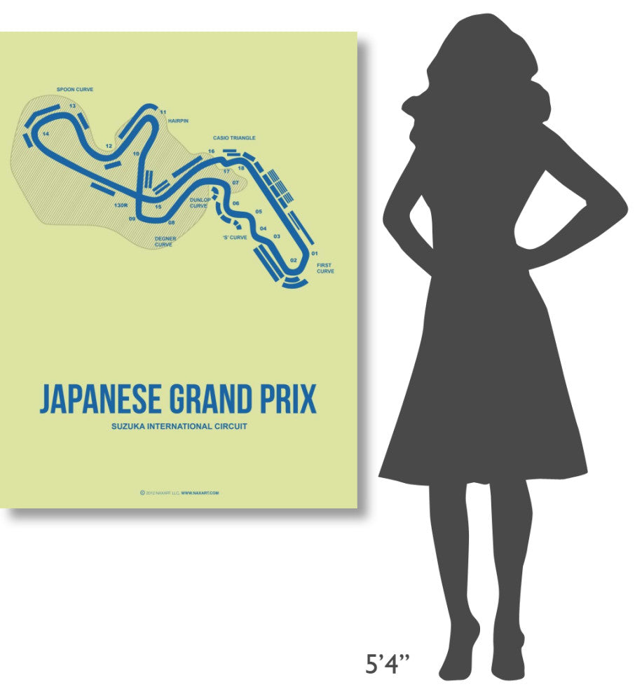 "Japanese Grand Prix 2" Fine Art Print